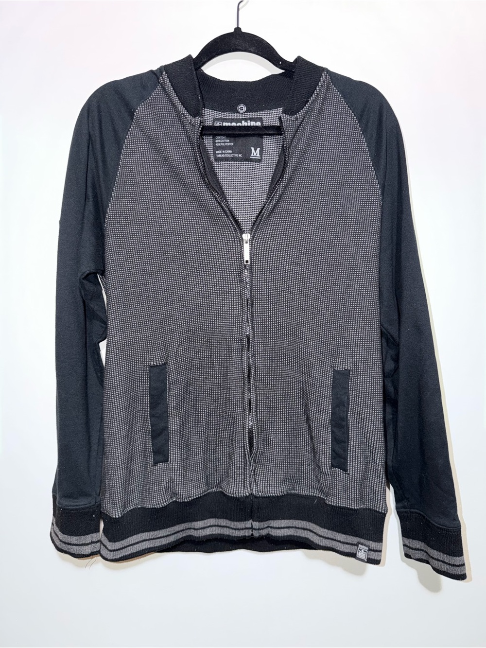 MK Machine Zip-Up Bomber Jacket